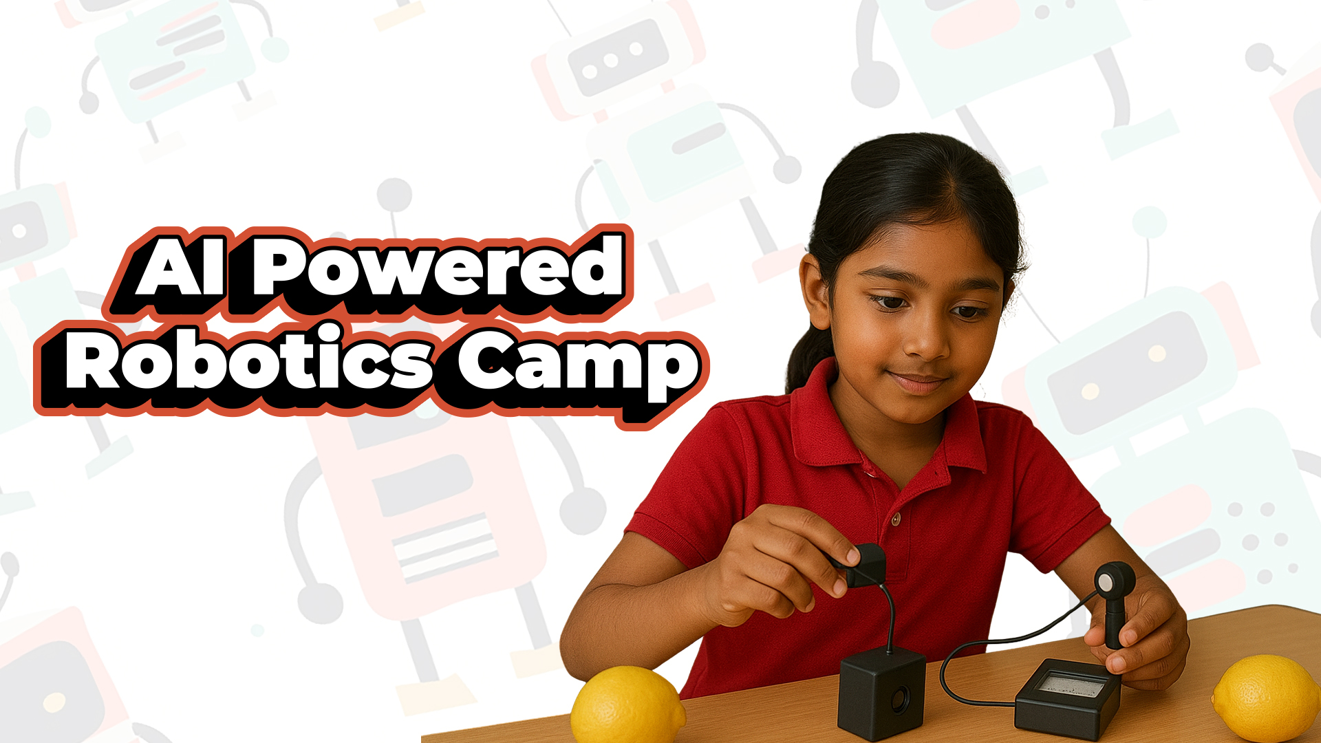 AI Powered Robotics Camp Banner