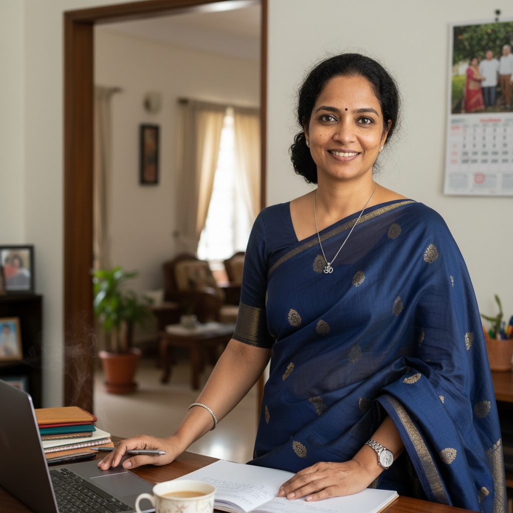 Home office representing work‑from‑home to business transition